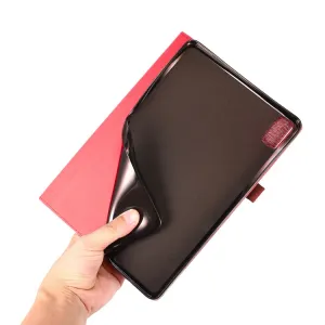 FABRIC Zaklápací kryt pre Huawei MatePad SE 11 2024 červený