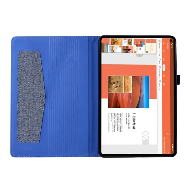 FABRIC Zaklápací kryt pre Huawei MatePad SE 11 2024 modrý