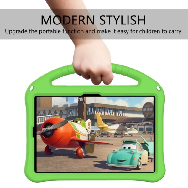 KIDDO Detský obal pre Huawei MatePad SE 11 2024 zelený