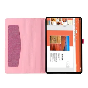 FABRIC Zaklápací kryt pre Huawei MatePad SE 11 2024 ružový