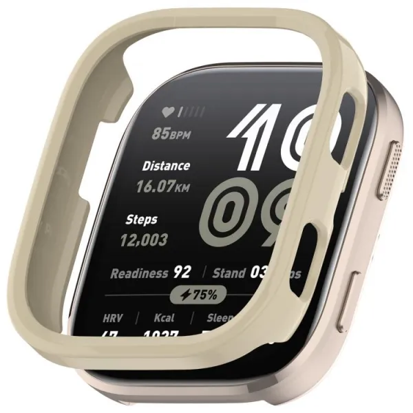 PC HALF COVER Plastový kryt Amazfit Bip 6 IVORY WHITE