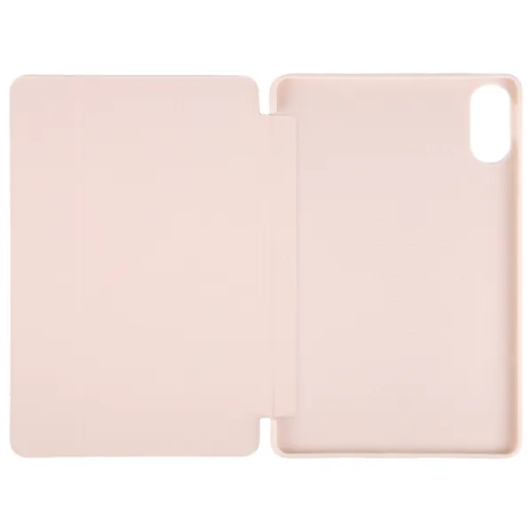 LEATHER Zaklápací kryt pre Huawei MatePad SE 11 2024 svetloružový