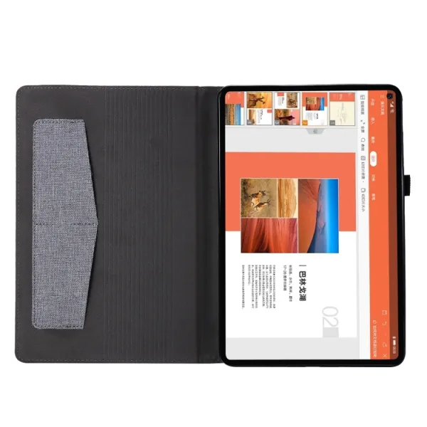 FABRIC Zaklápací kryt pre Huawei MatePad SE 11 2024 šedý