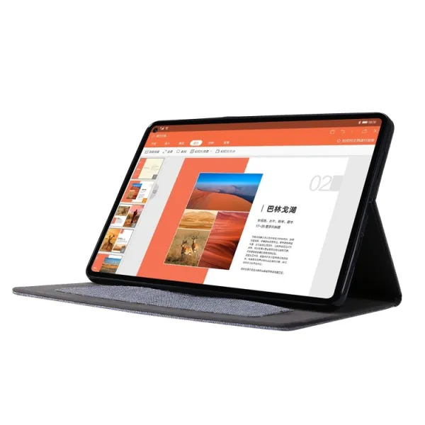 FABRIC Zaklápací kryt pre Huawei MatePad SE 11 2024 šedý