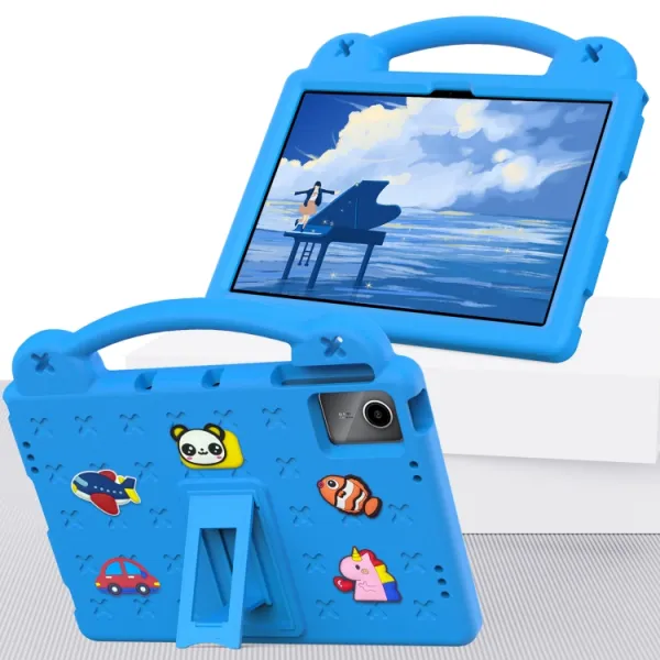 FANY Detský kryt na tablet pre Huawei MatePad SE 11 2024 svetlomodrý