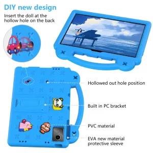 FANY Detský kryt na tablet pre Huawei MatePad SE 11 2024 svetlomodrý