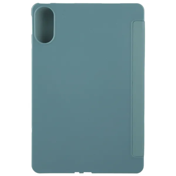 LEATHER Zaklápací kryt pre Huawei MatePad SE 11 2024 tmavozelený