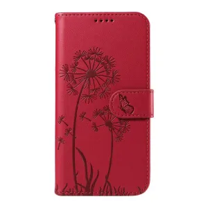ART DANDELION Peňaženkové puzdro pre OnePlus 13R 5G červené