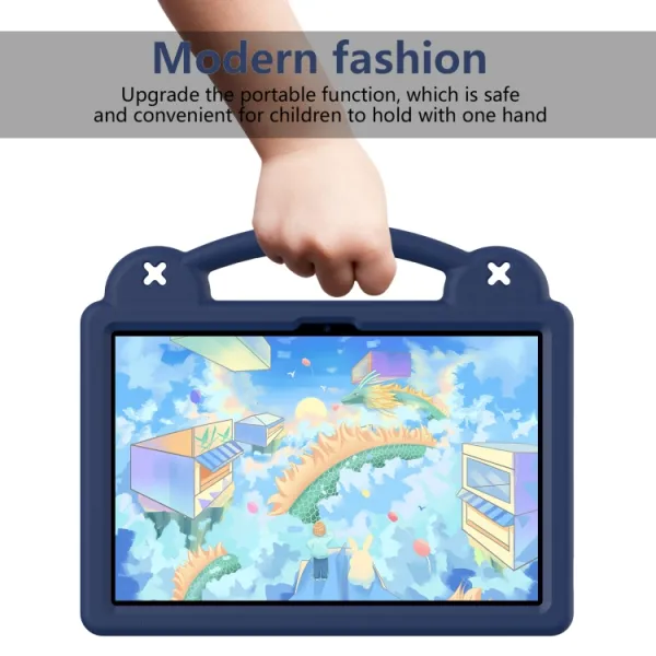 FANY Detský kryt na tablet pre Huawei MatePad SE 11 2024 tmavomodrý