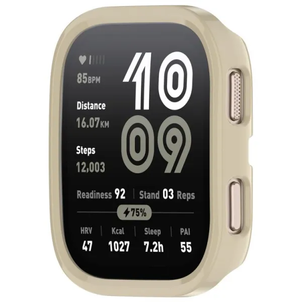 PC HALF COVER Plastový kryt Amazfit Bip 6 IVORY WHITE