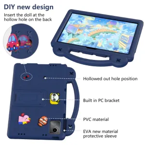 FANY Detský kryt na tablet pre Huawei MatePad SE 11 2024 tmavomodrý