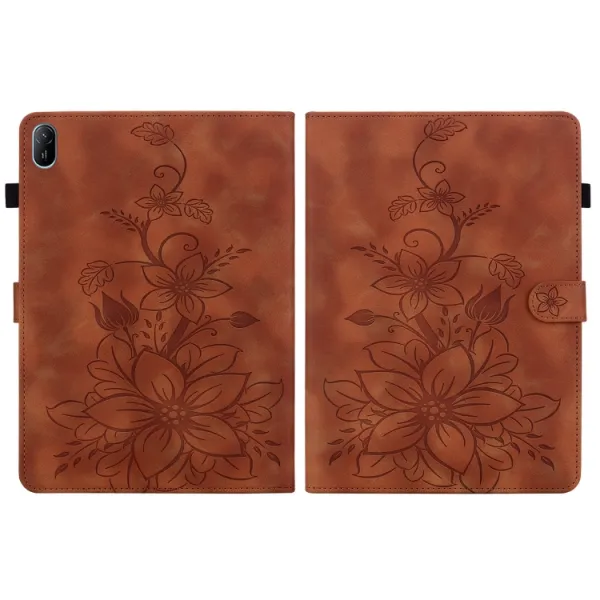 ART LILY Zaklápacie puzdro pre Huawei MatePad SE 11 2024 hnedé