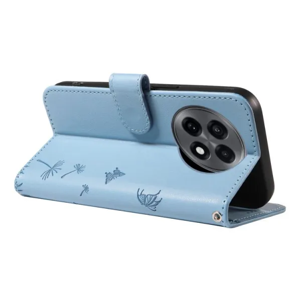 ART DANDELION Peňaženkové puzdro pre OnePlus 13R 5G svetlomodré
