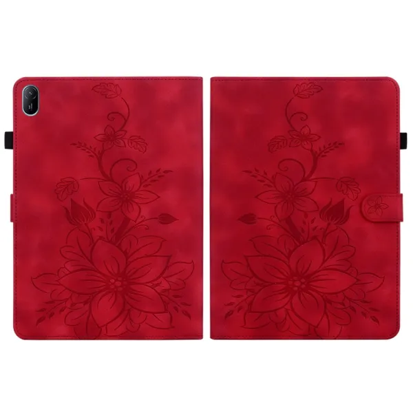 ART LILY Zaklápacie puzdro pre Huawei MatePad SE 11 2024 červené