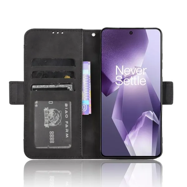 SLOT Peňaženkový obal pre OnePlus 13R 5G čierny