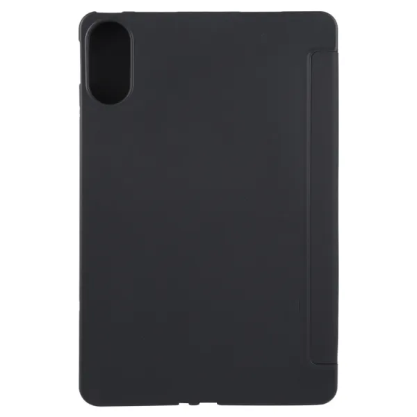 LEATHER Zaklápací kryt pre Huawei MatePad SE 11 2024 čierny