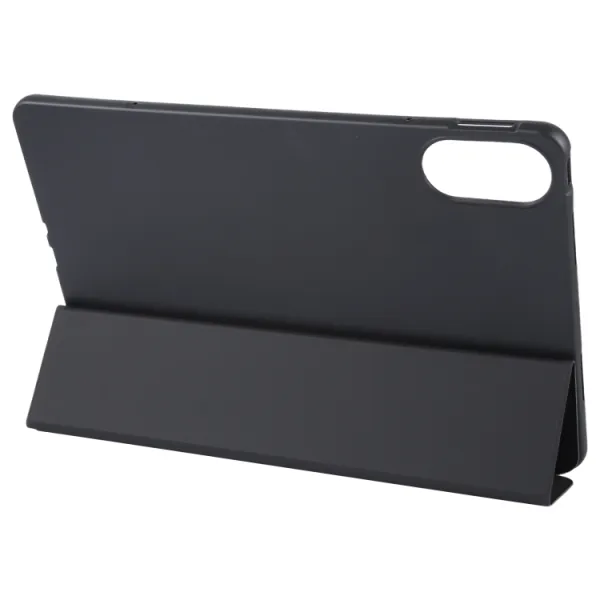 LEATHER Zaklápací kryt pre Huawei MatePad SE 11 2024 čierny