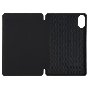 LEATHER Zaklápací kryt pre Huawei MatePad SE 11 2024 čierny