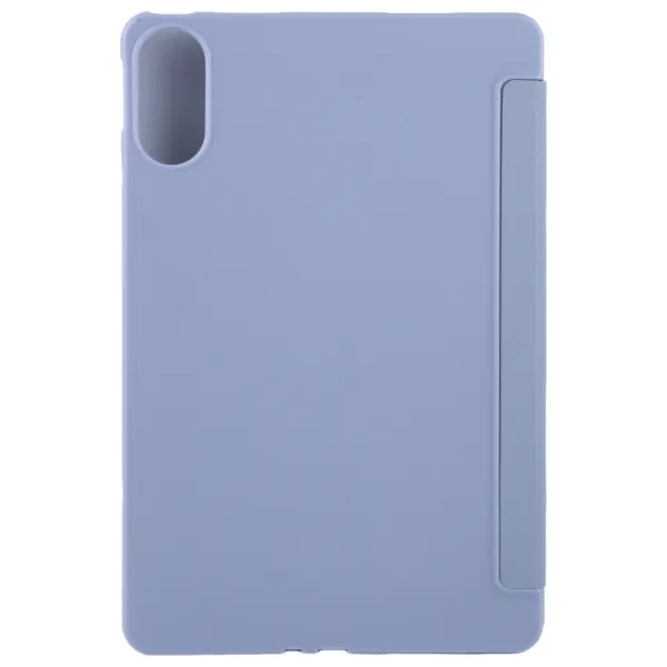 LEATHER Zaklápací kryt pre Huawei MatePad SE 11 2024 fialový