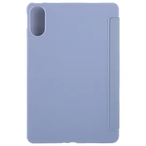 LEATHER Zaklápací kryt pre Huawei MatePad SE 11 2024 fialový