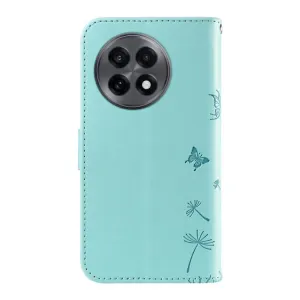 ART DANDELION Peňaženkové puzdro pre OnePlus 13R 5G svetlozelené