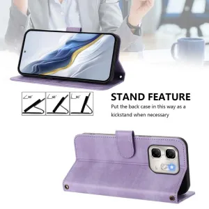 LINEAR Peňaženkový obal pre Infinix Smart 9 HD fialový