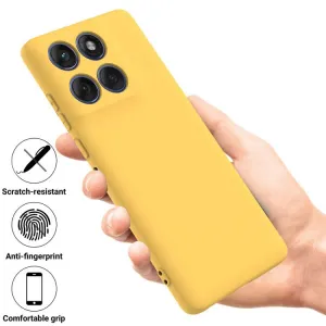RUBBER Ochranný kryt pre Motorola Edge 60 / Edge 60 Fusion žltý