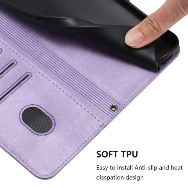 LINEAR Peňaženkový obal pre Xiaomi 15T Pro fialový