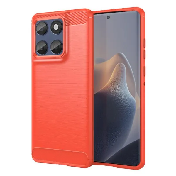 FLEXI TPU Ochranný kryt Motorola Edge 60 / Edge 60 Fusion červený