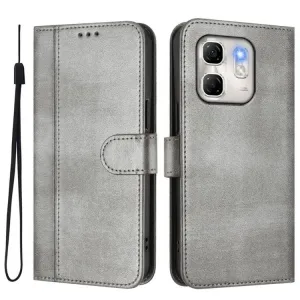 LINEAR Peňaženkový obal pre Infinix Smart 9 HD šedý