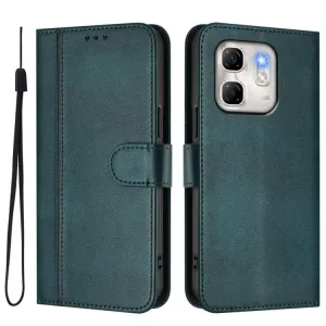 LINEAR Peňaženkový obal pre Infinix Smart 9 HD tmavozelený