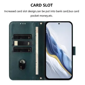 LINEAR Peňaženkový obal pre Infinix Smart 9 HD tmavozelený