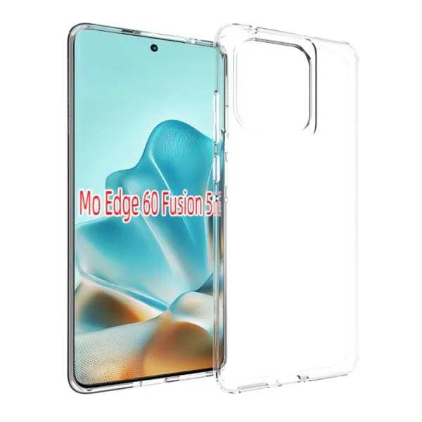 TPU Ochranný kryt pre Motorola Edge 60 / Edge 60 Fusion priehľadný