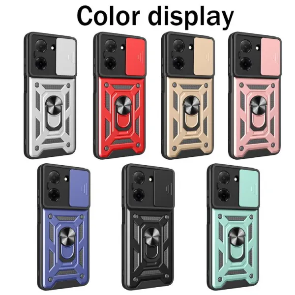 RING CAMERA Kryt s držiakom pre Xiaomi Redmi A5 ružový