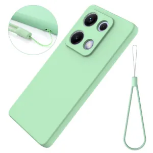 RUBBER Ochranný kryt pre Xiaomi Redmi Note 14S zelený
