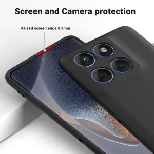 RUBBER Ochranný kryt pre Motorola Edge 60 / Edge 60 Fusion čierny