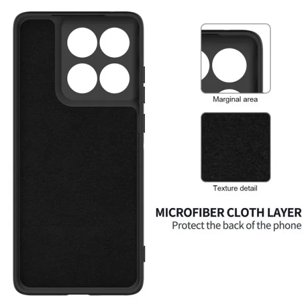 RUBBER Ochranný kryt pre Motorola Edge 60 / Edge 60 Fusion čierny