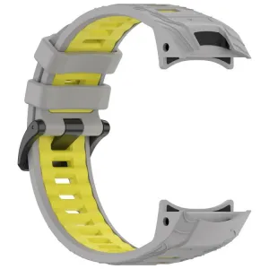 SPORTY Vymeniteľný silikónový remienok Garmin Instinct 3 50mm GRAY YELLOW