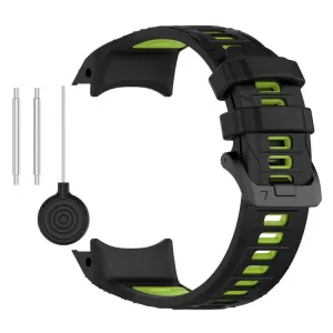 SPORTY Vymeniteľný silikónový remienok Garmin Instinct 3 45mm BLACK GREEN
