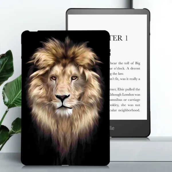 ART TPU Ochranný kryt pre Amazon Kindle Paperwhite 2024 LION
