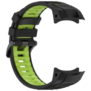 SPORTY Vymeniteľný silikónový remienok Garmin Instinct 3 45mm BLACK GREEN