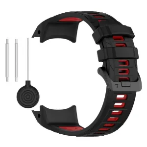SPORTY Vymeniteľný silikónový remienok Garmin Instinct 3 45mm BLACK RED