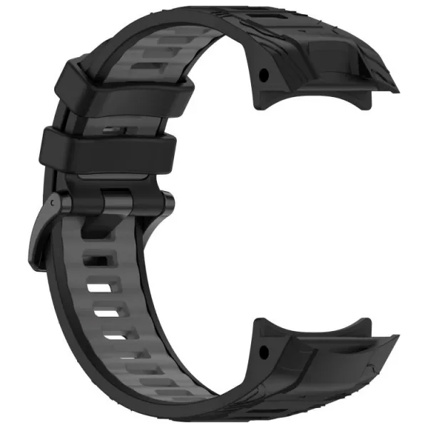 SPORTY Vymeniteľný silikónový remienok Garmin Instinct 3 45mm BLACK GRAY