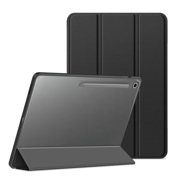 DUX TOBY Flipové puzdro pre Samsung Galaxy Tab S10 FE+ čierne