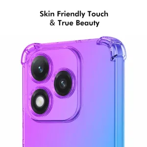 ENKAY GRADIENT Ochranný kryt pre Honor 400 Lite 5G BLUE PINK