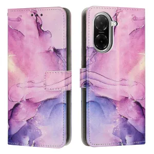 ART MARBLE Peňaženkový kryt pre Xiaomi Redmi A5 PURPLE