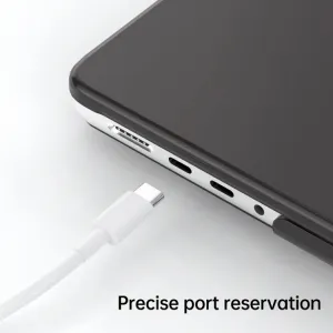 FROST Obal pre Macbook Air 13 (M2 / M3 / M4 / M5) A2681 / A3113 / A3240 / A3449 červený