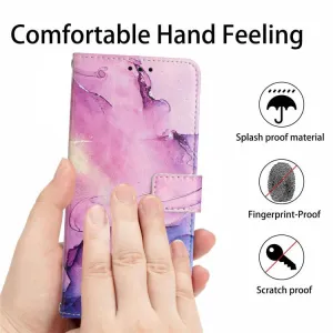 ART MARBLE Peňaženkový kryt pre Xiaomi Redmi Note 15 Pro PURPLE