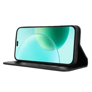BUSINESS Peňaženkový kryt pre Honor 400 Lite 5G čierny