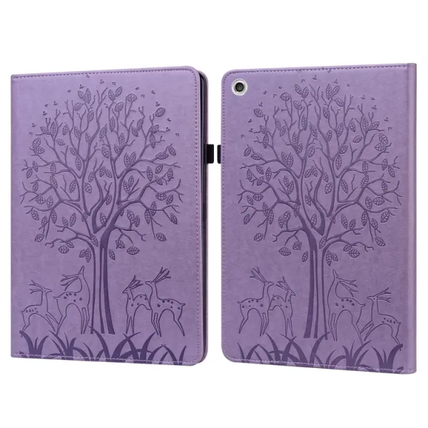 ART DEER Zaklápacie puzdro pre Lenovo Tab M10 Plus 3. generácia fialové